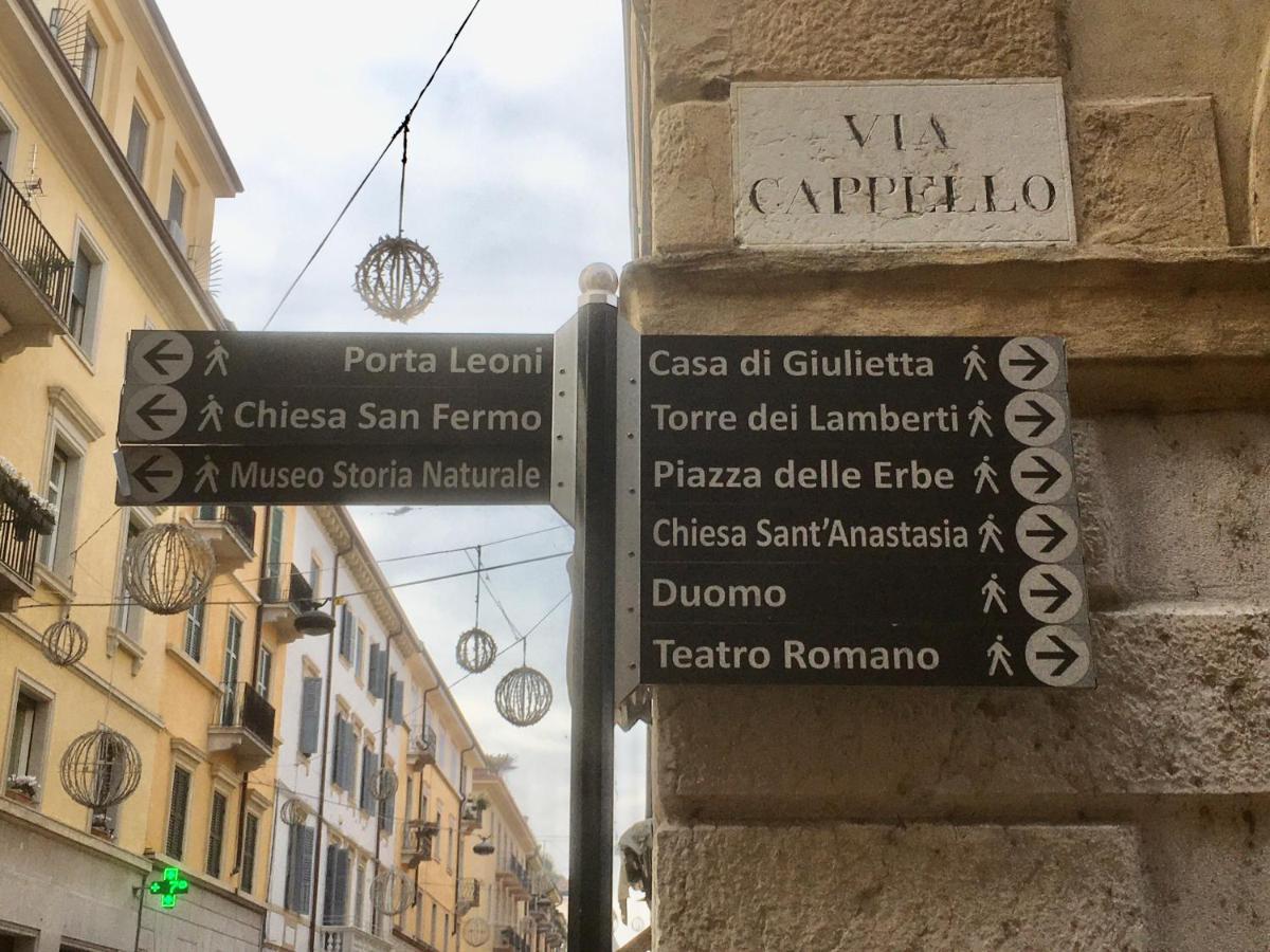 Апартаменти A Due Passi Da Giulietta-Casa Capuleti Верона Екстер'єр фото